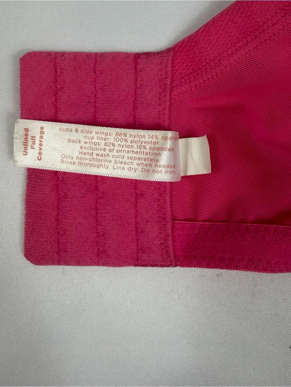 Cacique Lane Bryant 42F Pink Lace Unlined Underwire Bra